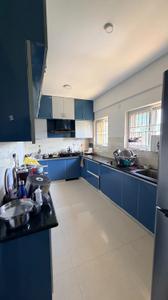 Kitchen Image of 1290 Sq.ft 3 BHK Apartment / Flat for rent in Navya Nisarga, NRI Layout Bengaluru for Rs. 39000