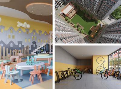 Balcony Image of 1620 Sq.ft 3 BHK Apartment / Flat for sale in Dharti Skyline, Jagatpur Ahmedabad for Rs. 7700000
