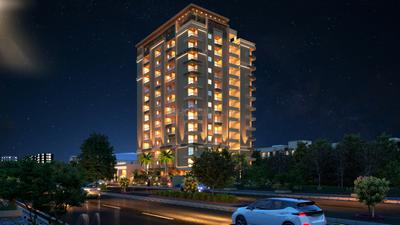 Building Image of 1108 Sq.ft 3 BHK Apartment / Flat for sale in Viaans Radiance, Vaishali Nagar Extension Jaipur for Rs. 8530000