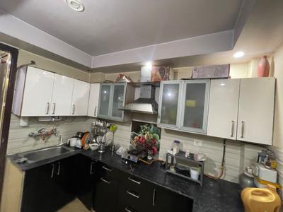 Kitchen Image of 1124 Sq.ft 3 BHK Builder Floor for sale in Krishna Nagar New Delhi for Rs. 12000000