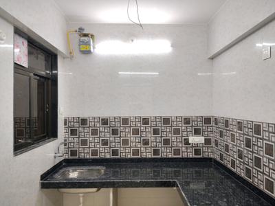 Kitchen Image of 500 Sq.ft 1.5 BHK Apartment / Flat for rent in Thane West Thane for Rs. 39500