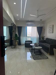 Hall Image of 1625 Sq.ft 3 BHK Apartment / Flat for rent in Oxford Navrang Crystal, Goregaon West Mumbai for Rs. 140000