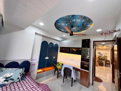 Hall Image of 1845 Sq.ft 3 BHK Apartment / Flat for rent in Parmeshwar Nilayam, Tragad Ahmedabad for Rs. 30000