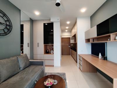 Hall Image of 432 Sq.ft 1 RK Studio for rent in Godrej Royale Woods, Boovanahalli Bengaluru for Rs. 28000
