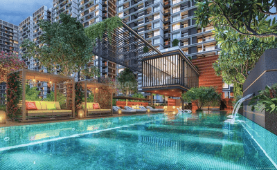 Image of 1026 Sq.ft 2 BHK Apartment / Flat for sale in Nisarg Serene, Wakad, Pune for Rs. 6000000