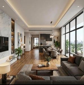 Hall Image of 1676 Sq.ft 3 BHK Apartment / Flat for sale in Graviti Hanging Gardens, Central Telecom Society Bengaluru for Rs. 22800000