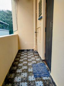 Balcony Image of 600 Sq.ft 1 BHK Apartment / Flat for rent in Kaggadasapura Bengaluru for Rs. 18000