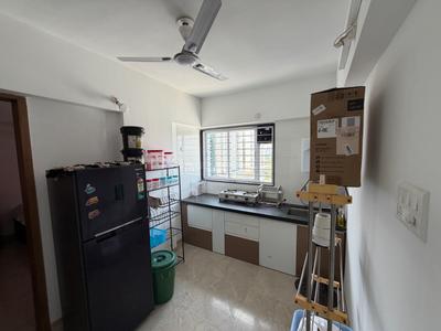 Kitchen Image of 650 Sq.ft 1 BHK Apartment / Flat for rent in Mahalunge Pune for Rs. 22000