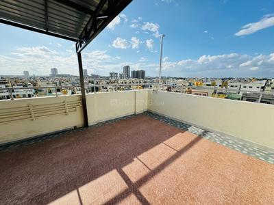 Balcony Image of 800 Sq.ft 2 BHK Penthouse for rent in Battarahalli Bengaluru for Rs. 23000