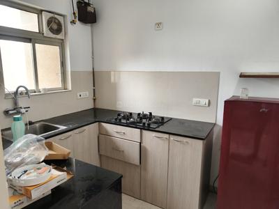Kitchen Image of 630 Sq.ft 1 BHK Apartment / Flat for rent in Hiranandani Lavinia, Thane West Thane for Rs. 40000
