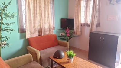 Living Room Image of 710 Sq.ft 1 BHK Builder Floor for rent in Arakere Bengaluru for Rs. 18500