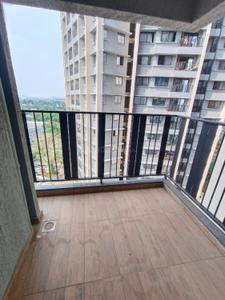 Balcony Image of 1200 Sq.ft 3 BHK Apartment / Flat for rent in Runal Spacio, Ravet Pune for Rs. 29500
