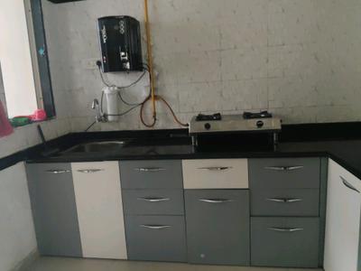 Kitchen Image of 840 Sq.ft 2.5 BHK Apartment / Flat for sale in Godrej Garden City, Jagatpur Ahmedabad for Rs. 7600000