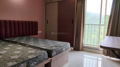 Bedroom Image of 840 Sq.ft 2 BHK Apartment / Flat for rent in Pegasus Megapolis Serenity, Hinjawadi Phase 3 Pune for Rs. 37000