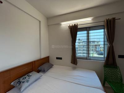 Bedroom Image of 350 Sq.ft 1 RK Builder Floor for rent in Kadubeesanahalli Bengaluru for Rs. 19000