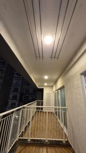 Balcony Image of 2500 Sq.ft 4 BHK Apartment / Flat for rent in L And T Raintree Boulevard, Sahakara Nagar Bengaluru for Rs. 125000