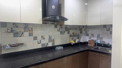 Kitchen Image of 500 Sq.ft 1 BHK Builder Floor for rent in Patel Nagar New Delhi for Rs. 18000