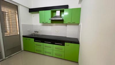 Kitchen Image of 1200 Sq.ft 2 BHK Apartment / Flat for rent in D Lunia Group Nishdin Aura, Mahalakshmi Nagar Indore for Rs. 21000