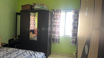 Bedroom Image of 680 Sq.ft 2 BHK Apartment / Flat for sale in Shapoorji Pallonji Shukhobrishti, New Town Kolkata for Rs. 3820000