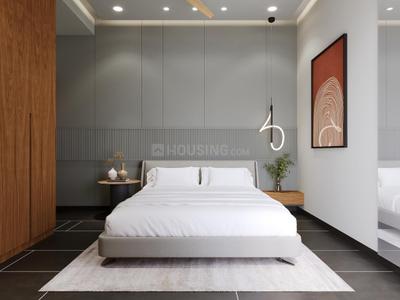 Bedroom Image of 3500 Sq.ft 3 BHK Independent House for rent in Vishwanath Sharanam 8, Jodhpur Ahmedabad for Rs. 42000
