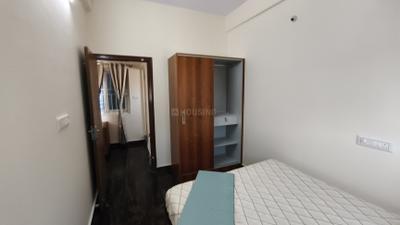 Bedroom Image of 900 Sq.ft 2 BHK Builder Floor for rent in Mahadevapura Bengaluru for Rs. 37000
