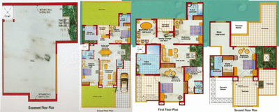 Floor Plan Image of 5500 Sq.ft 5 BHK Villa for sale in Samiah Media Village, Phi IV Greater Noida for Rs. 43000000