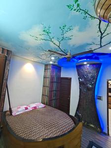 Bedroom Image of 1200 Sq.ft 2 BHK Builder Floor for rent in Sector 15 Part 2 Gurgaon for Rs. 36000