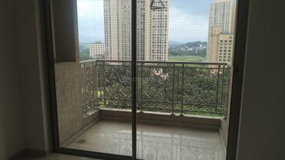 Balcony Image of 1200 Sq.ft 3 BHK Apartment / Flat for rent in Hiranandani Eagleridge Wing B, Hiranandani Estate Thane for Rs. 85000