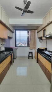 Kitchen Image of 1300 Sq.ft 2 BHK Apartment / Flat for rent in Beverly Park, Nerul Navi Mumbai for Rs. 90000