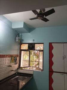 Kitchen Image of 580 Sq.ft 1 BHK Apartment / Flat for rent in Gala Highland Residency, Thane West Thane for Rs. 23000