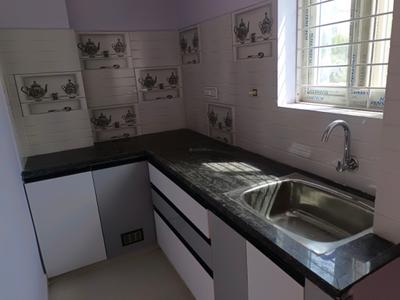 Kitchen Image of 650 Sq.ft 1 BHK Apartment / Flat for rent in Hafeezpet Hyderabad for Rs. 18800
