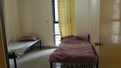 Bedroom Image of 1150 Sq.ft 2 BHK Apartment / Flat for rent in Magarpatta Iris, Magarpatta City Pune for Rs. 36000