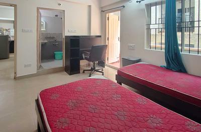 Bedroom Image of Dreamz Suvidha in Kaikondrahalli, Bangalore