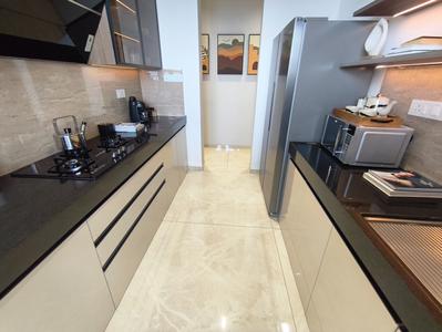 Kitchen Image of 800 Sq.ft 2 BHK Apartment / Flat for sale in Godrej Horizon, Wadala Mumbai for Rs. 40000000