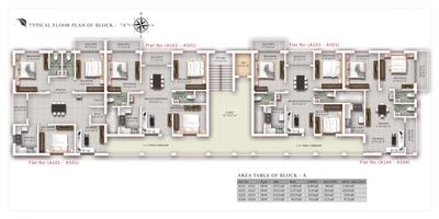 Image of 1115 Sq.ft 2 BHK Apartment / Flat for sale in Chandrasekharpur, Bhubaneswar for Rs. 7800000