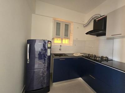 Kitchen Image of 850 Sq.ft 2 BHK Apartment / Flat for rent in Sowparnika Jazzmyna, Kunnamangalam Kozhikode for Rs. 35000