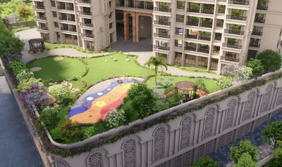 Image of 1950 Sq.ft 3 BHK Apartment / Flat for sale in Paradise Sai World One Residential, Nerul, Navi Mumbai for Rs. 30600000