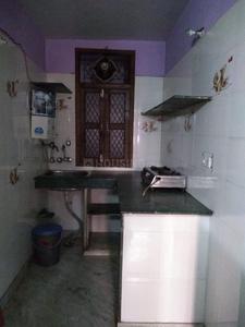 Kitchen Image of 525 Sq.ft 1 BHK Builder Floor for rent in Rajinder Nagar New Delhi for Rs. 20098