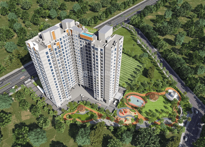 Image of 616 Sq.ft 1 BHK Apartment / Flat for sale in Kohinoor Gardens, Ulhasnagar, Thane for Rs. 3726000