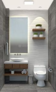 Bathroom Image of 2000 Sq.ft 2 BHK Independent House for rent in Rashmi Green Iris, Ghatlodiya Ahmedabad for Rs. 18000