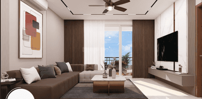 Living Room Image of 1905 Sq.ft 3 BHK Apartment / Flat for sale in DSR Ciel, Osman Nagar Hyderabad for Rs. 14000000