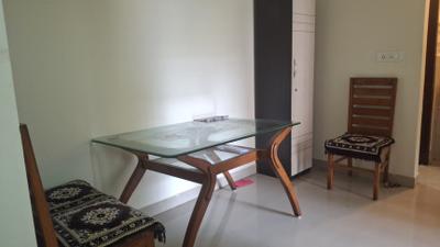 Living Room Image of 650 Sq.ft 1 BHK Apartment / Flat for sale in Godrej Garden City, Jagatpur Ahmedabad for Rs. 3900000