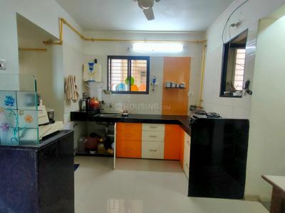 Kitchen Image of 1250 Sq.ft 2 BHK Apartment / Flat for sale in Rajhans Campus, Pal Surat for Rs. 6500000