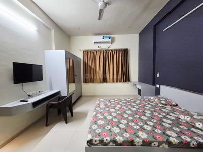 Bedroom Image of 300 Sq.ft 1 RK Studio for rent in Vijay Nagar Indore for Rs. 12000
