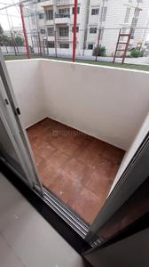 Balcony Image of 660 Sq.ft 1 BHK Apartment / Flat for rent in Ajmera Exotica, Wagholi Pune for Rs. 15000