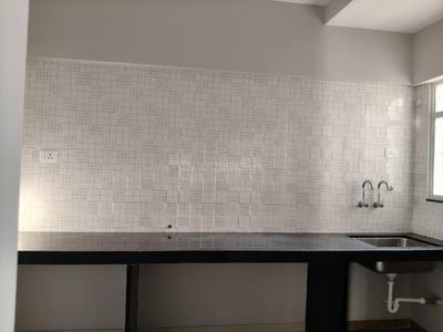 Kitchen Image of 800 Sq.ft 3 BHK Apartment / Flat for rent in Mangalam Life Park, Moshi Pune for Rs. 20000