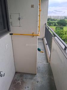Balcony Image of 1185 Sq.ft 2 BHK Apartment / Flat for rent in Laxmi Nova, Sima Nagar Surat for Rs. 18000