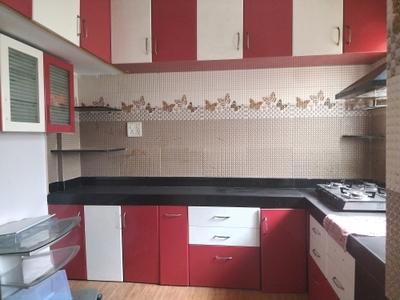 Kitchen Image of 560 Sq.ft 1 BHK Apartment / Flat for rent in Koregaon Park Pune for Rs. 27000