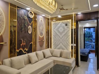 Living Room Image of 810 Sq.ft 3 BHK Apartment / Flat for sale in Hans Builders Floor, Dwarka Mor New Delhi for Rs. 5100000