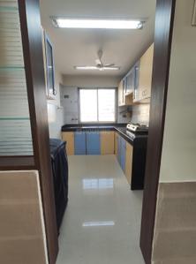 Kitchen Image of 670 Sq.ft 1 BHK Apartment / Flat for rent in Agarwal Trinity Towers, Malad West Mumbai for Rs. 48000